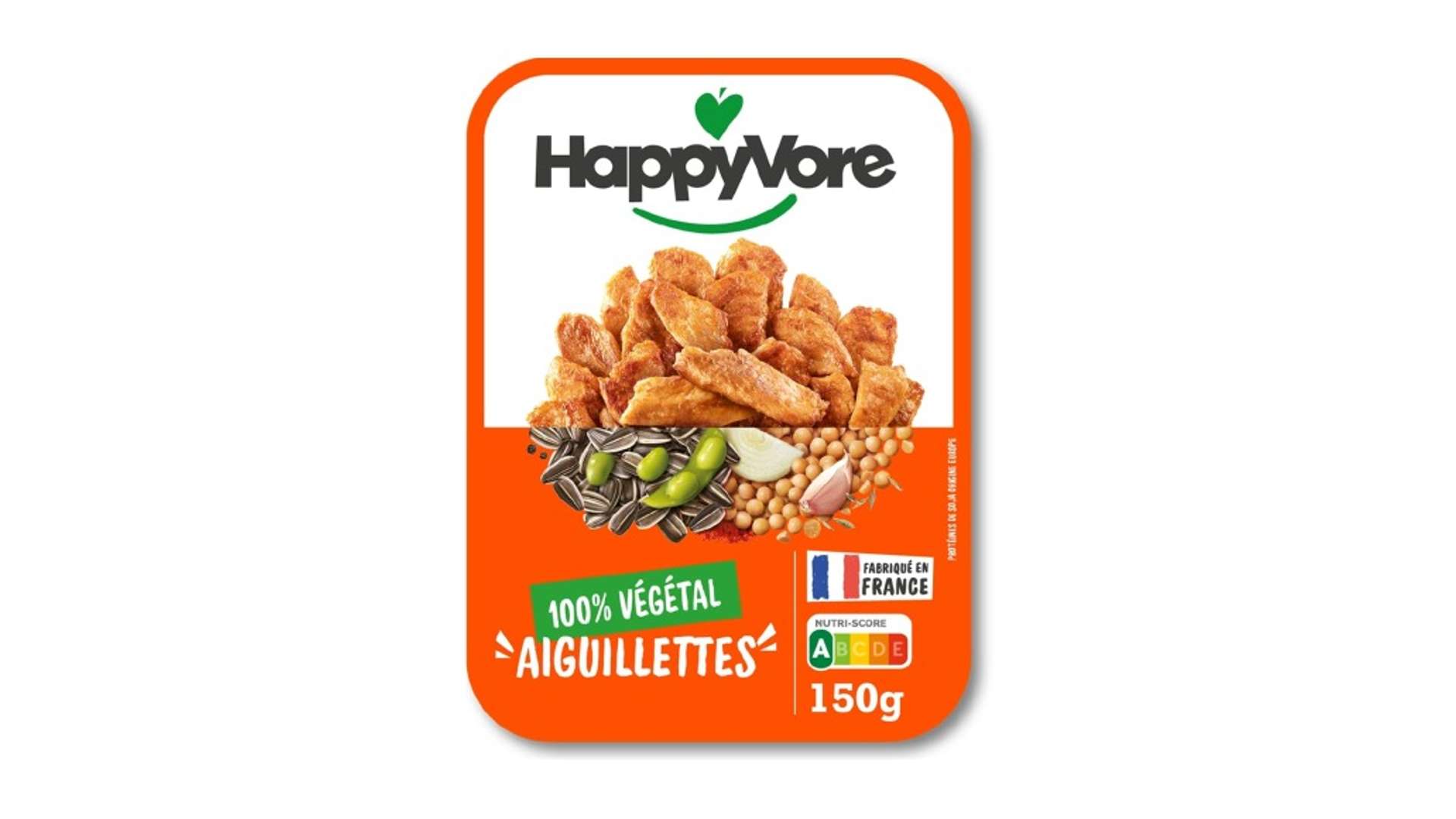 HappyVore Aiguillettes vegetales La barquette de 150 g