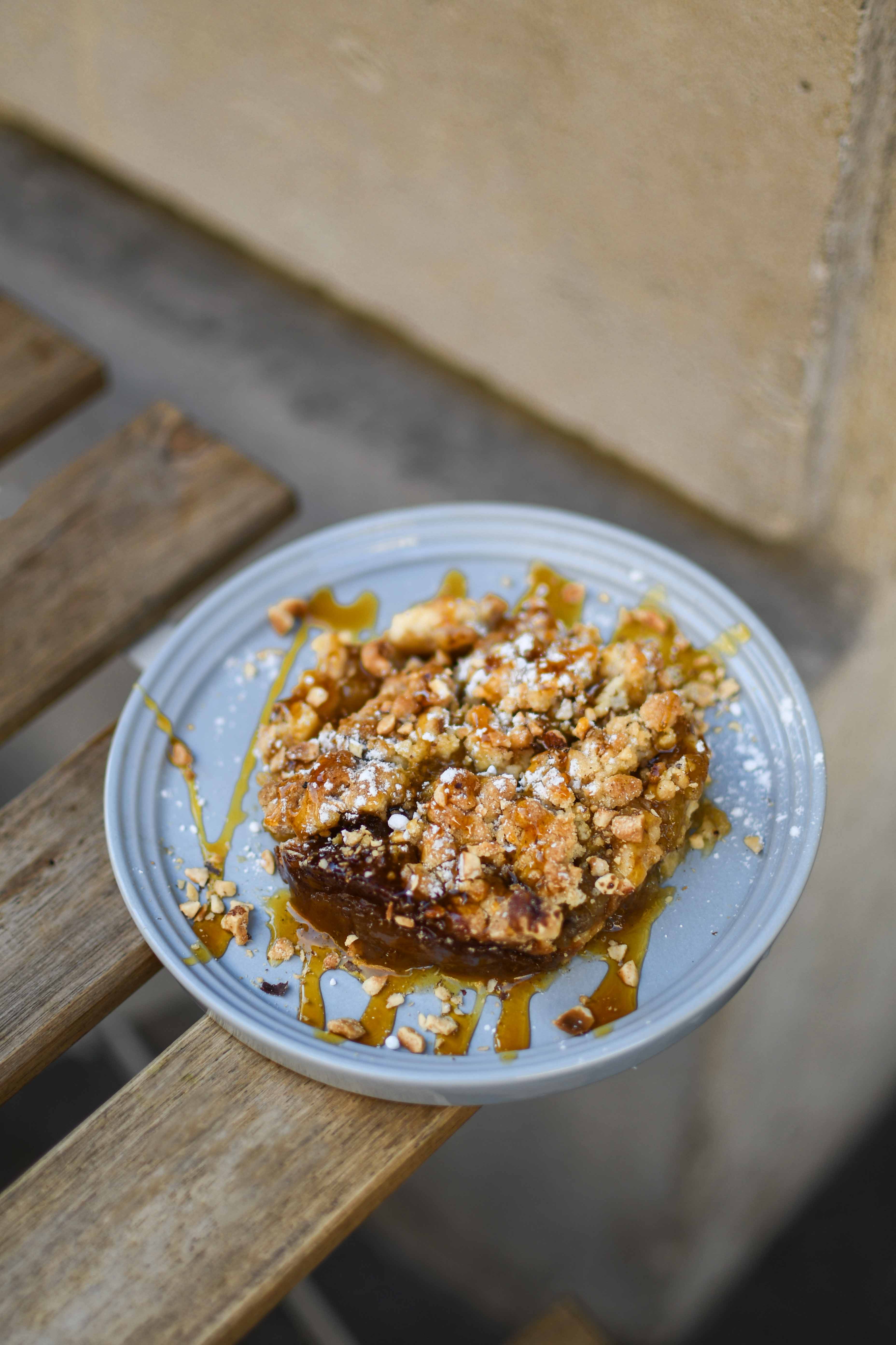 CRUMBLE AUX POMMES