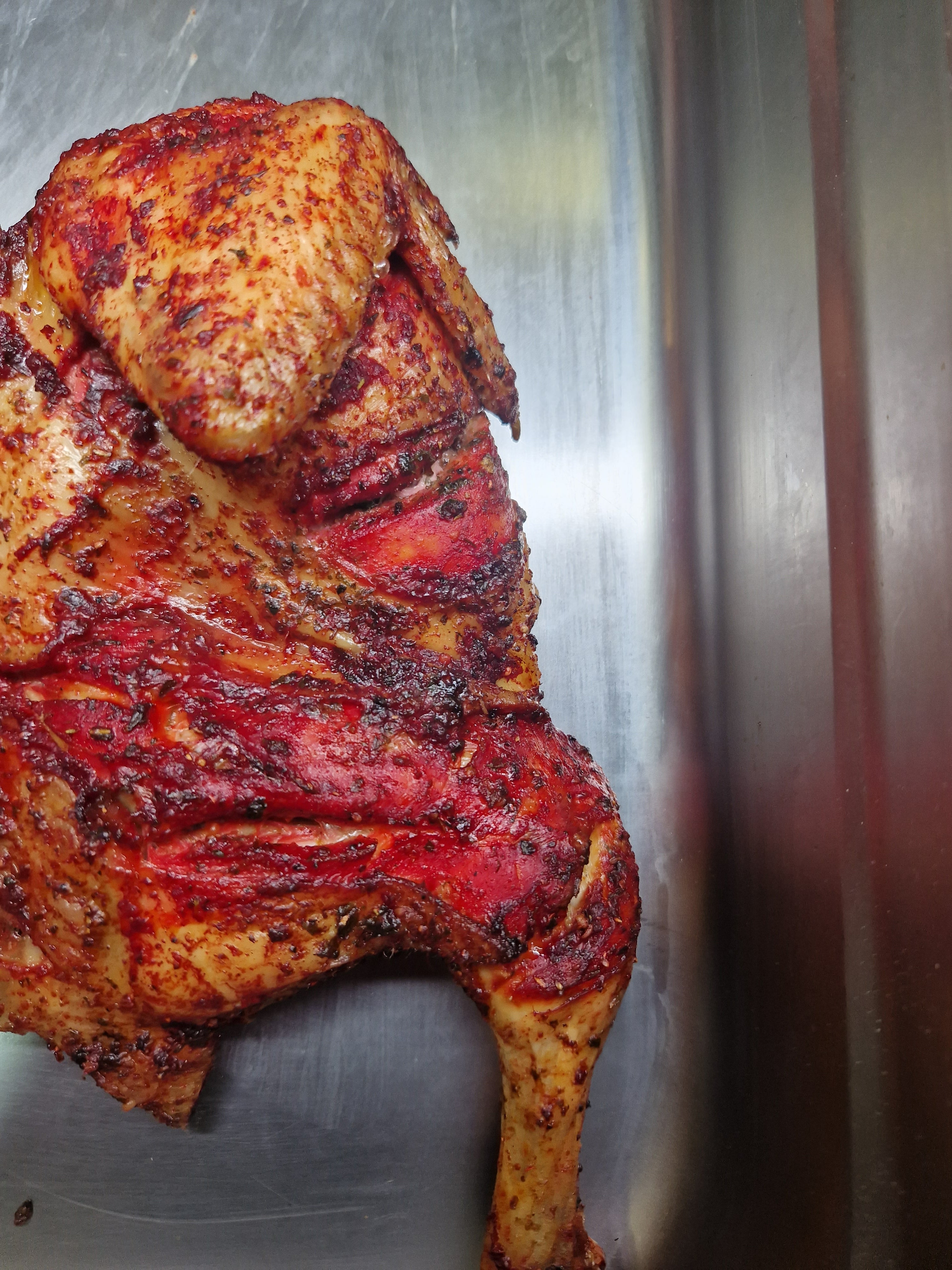 Demi-poulet tandoori