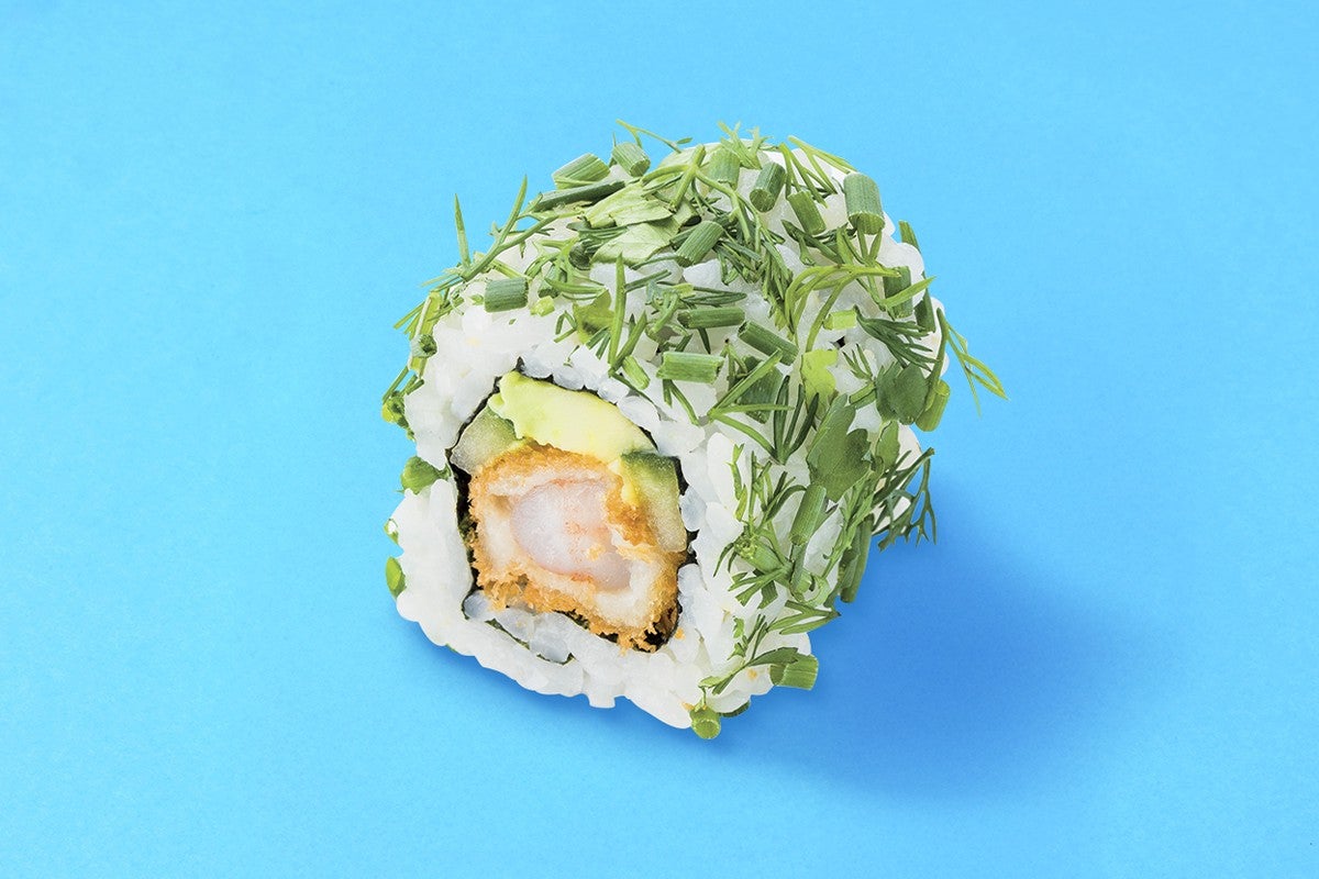 Greenroll crevette tempura