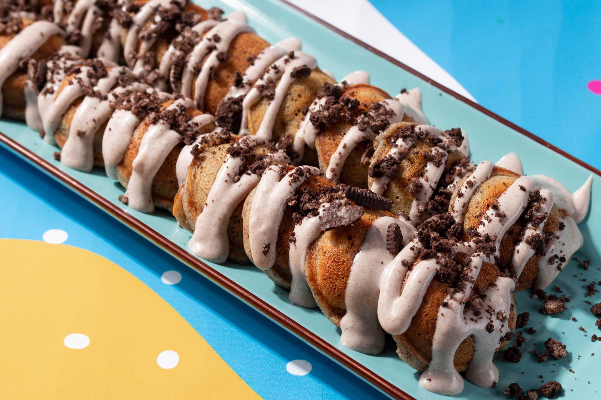 Double Oreo Mini Pancakes