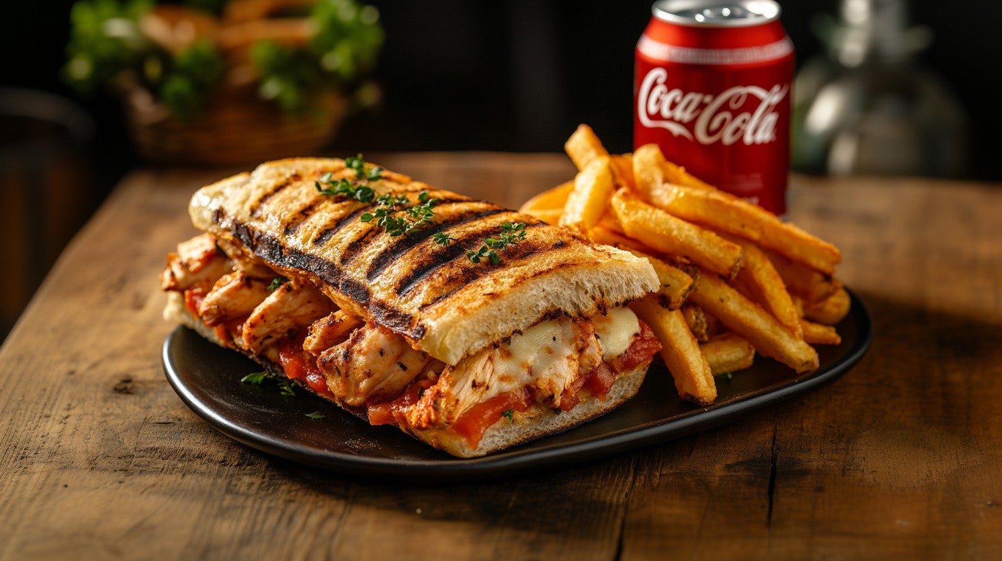 Menu panini poulet 🍅 🍗 🧀