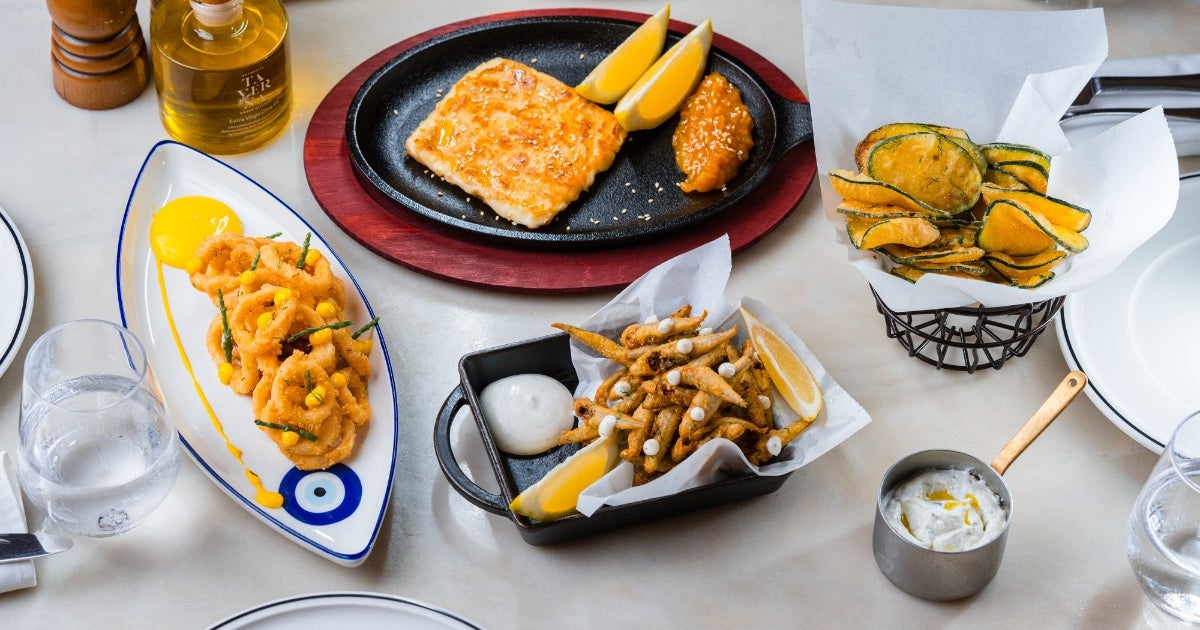 Greek Fish Roe Taverna Greek Kitchen - Souk Madinat Jumeirah delivery from Madinat Al ...