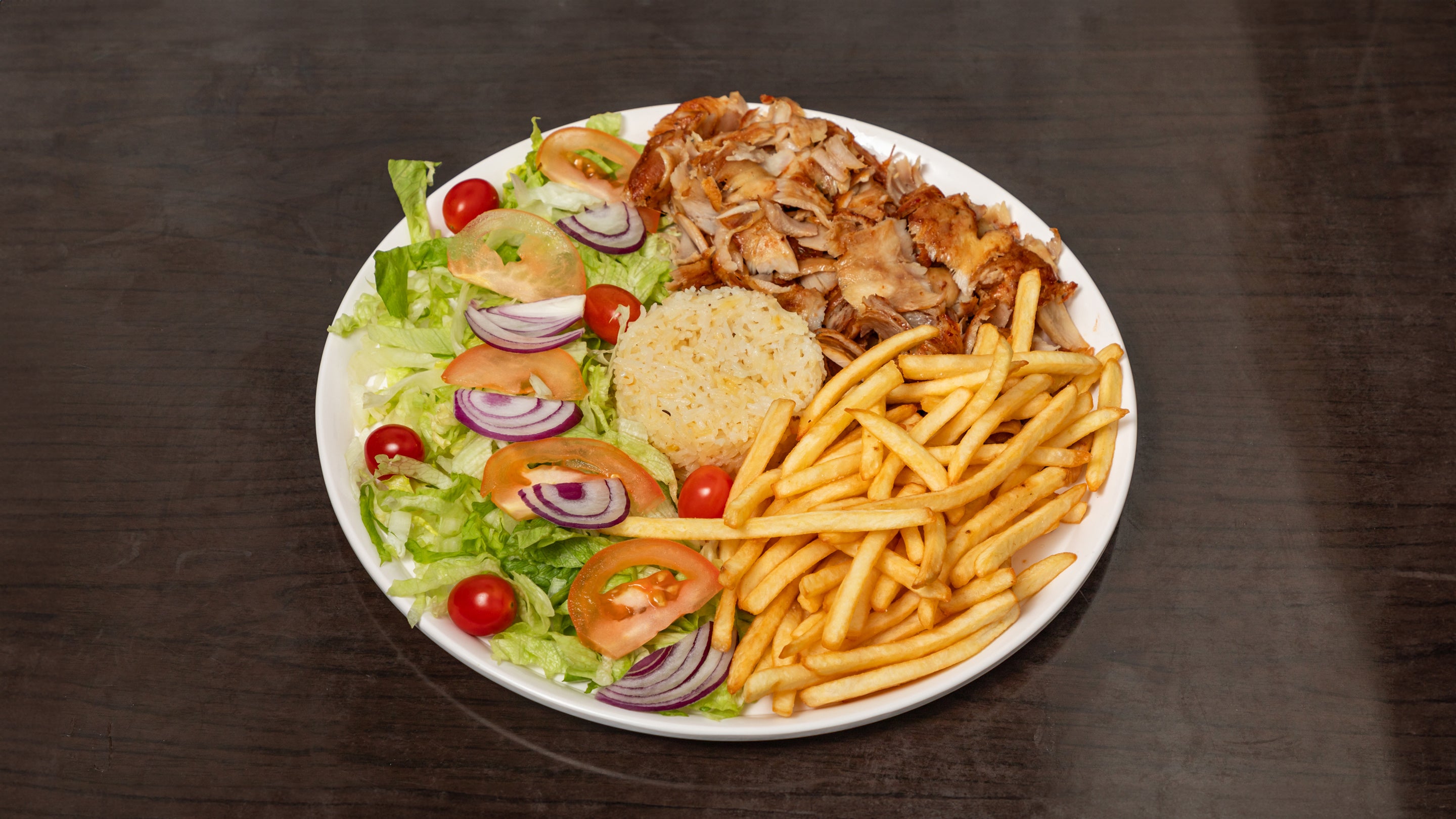 Assiette Kebab de poulet