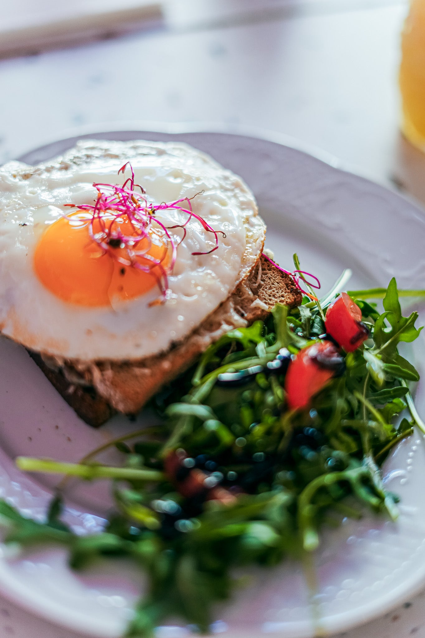 Croque madame à la truffe