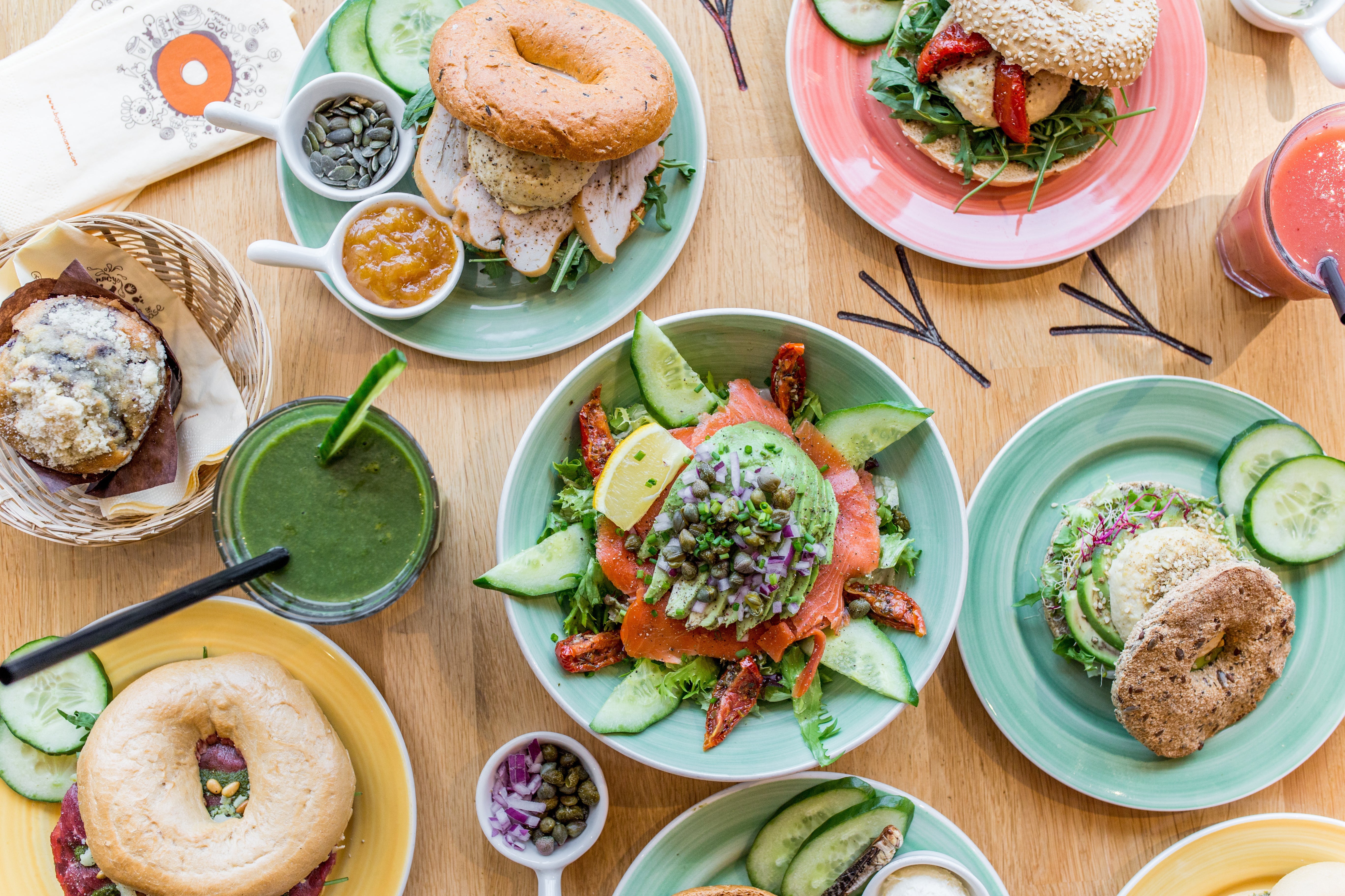 Bagels & Beans van Centrum Bestel met Deliveroo