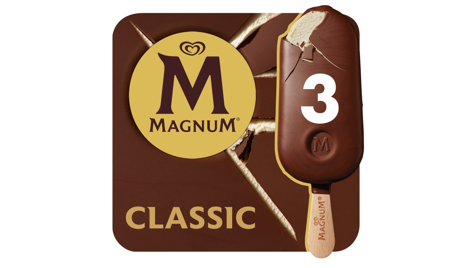Magnum Ice Cream Sticks Classic 3 x 100 ml