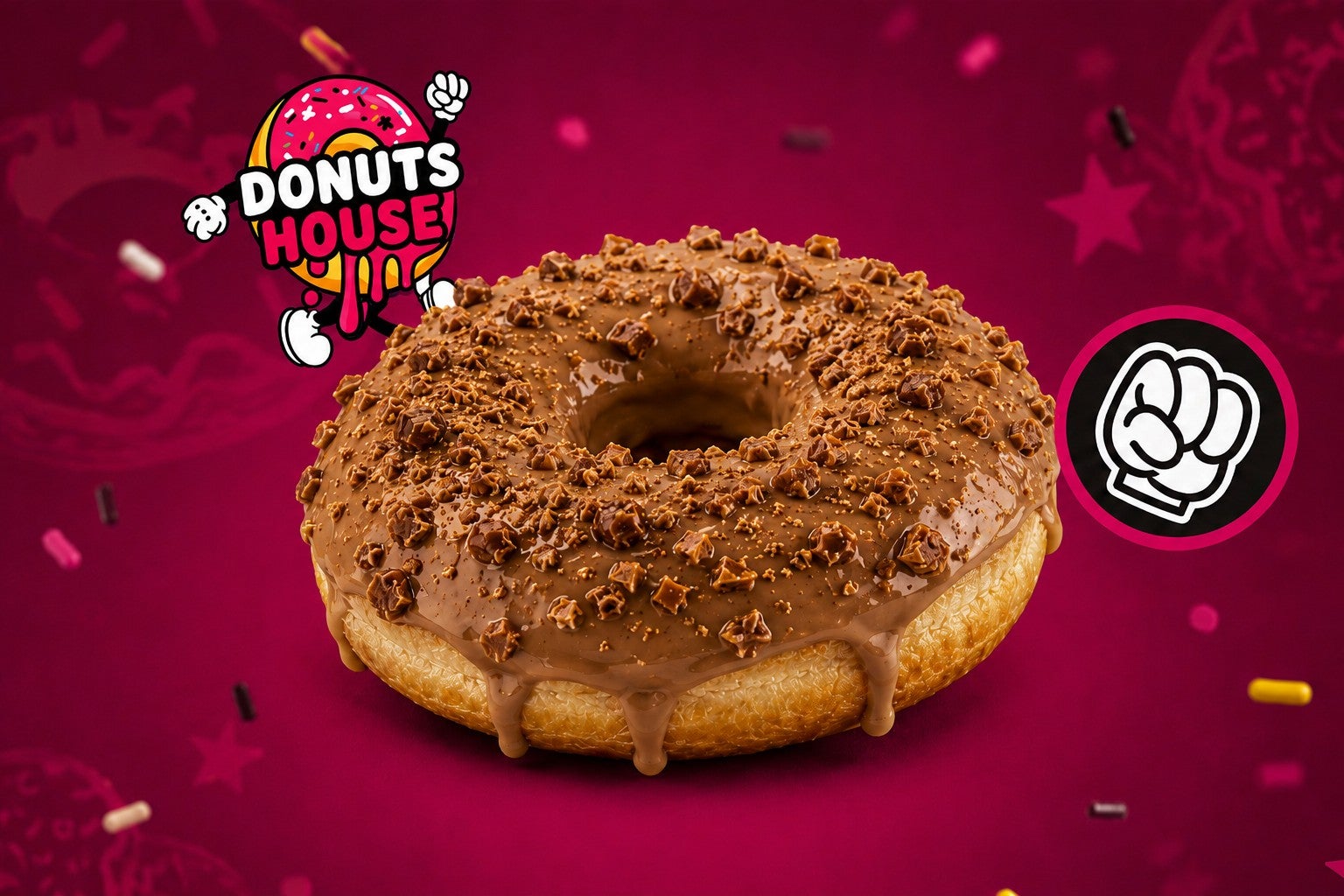 🟤 DONUT CRÈME DE BUENO DAIM