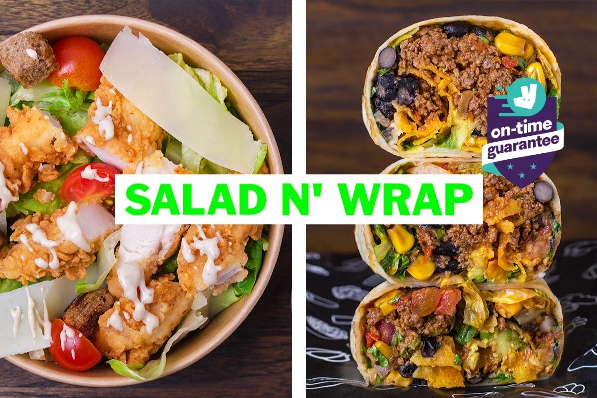 Go! Salad N Wrap Build Your Own Masterpiece delivery from Downtown