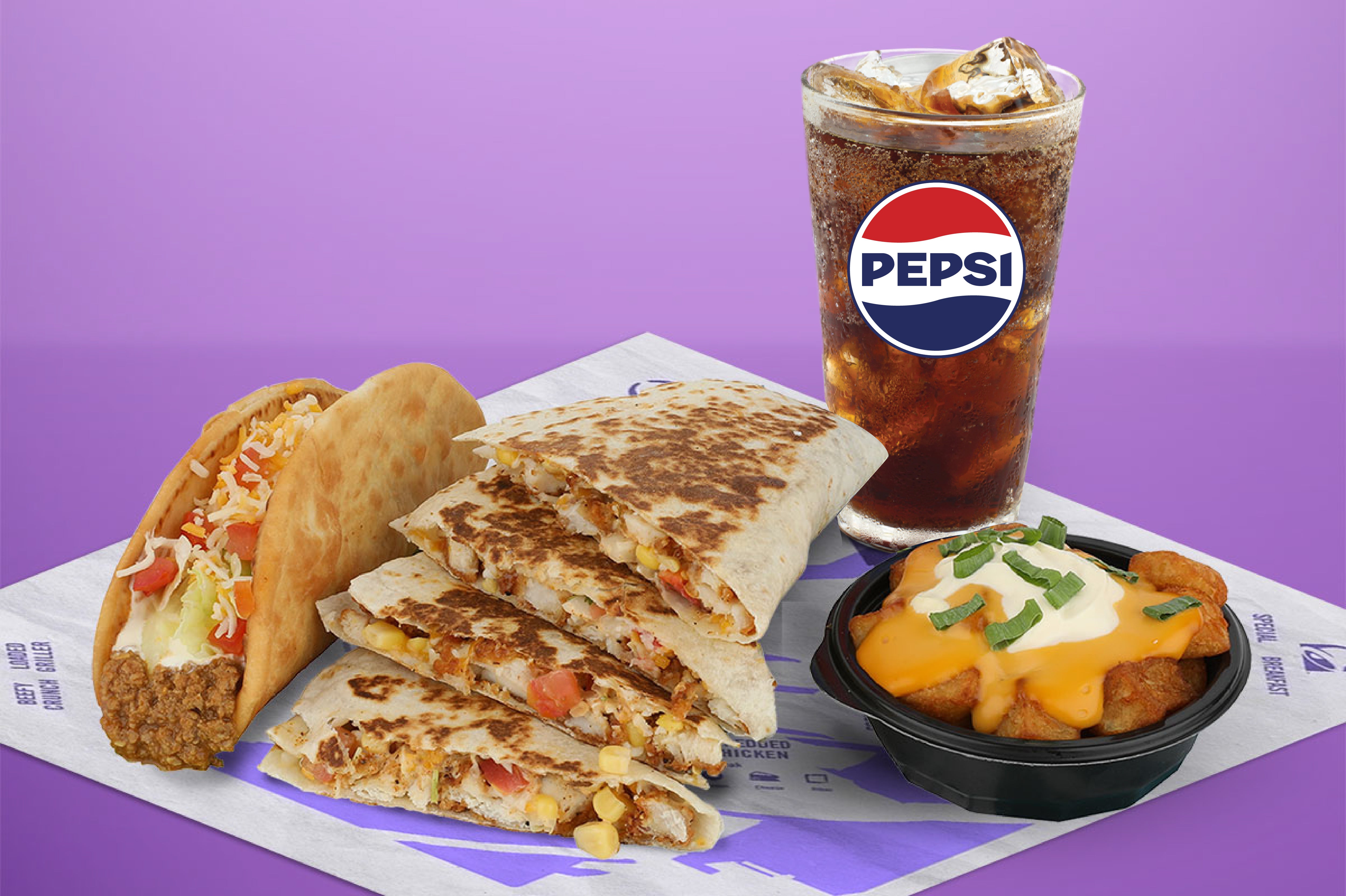 Loaded Crispy Chicken Quesadilla Meal