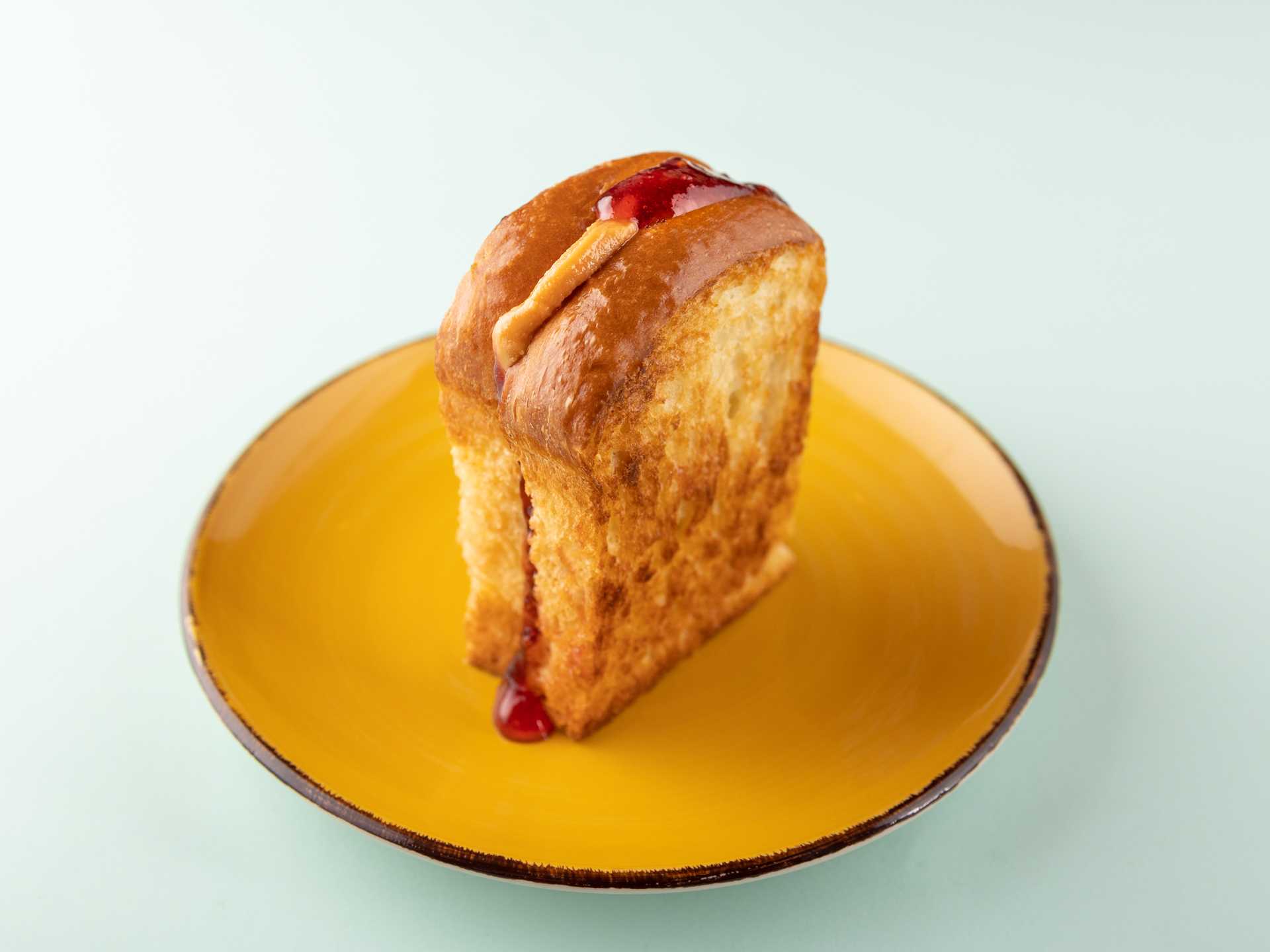 Grilled Peanut Butter and Jelly Sandwich