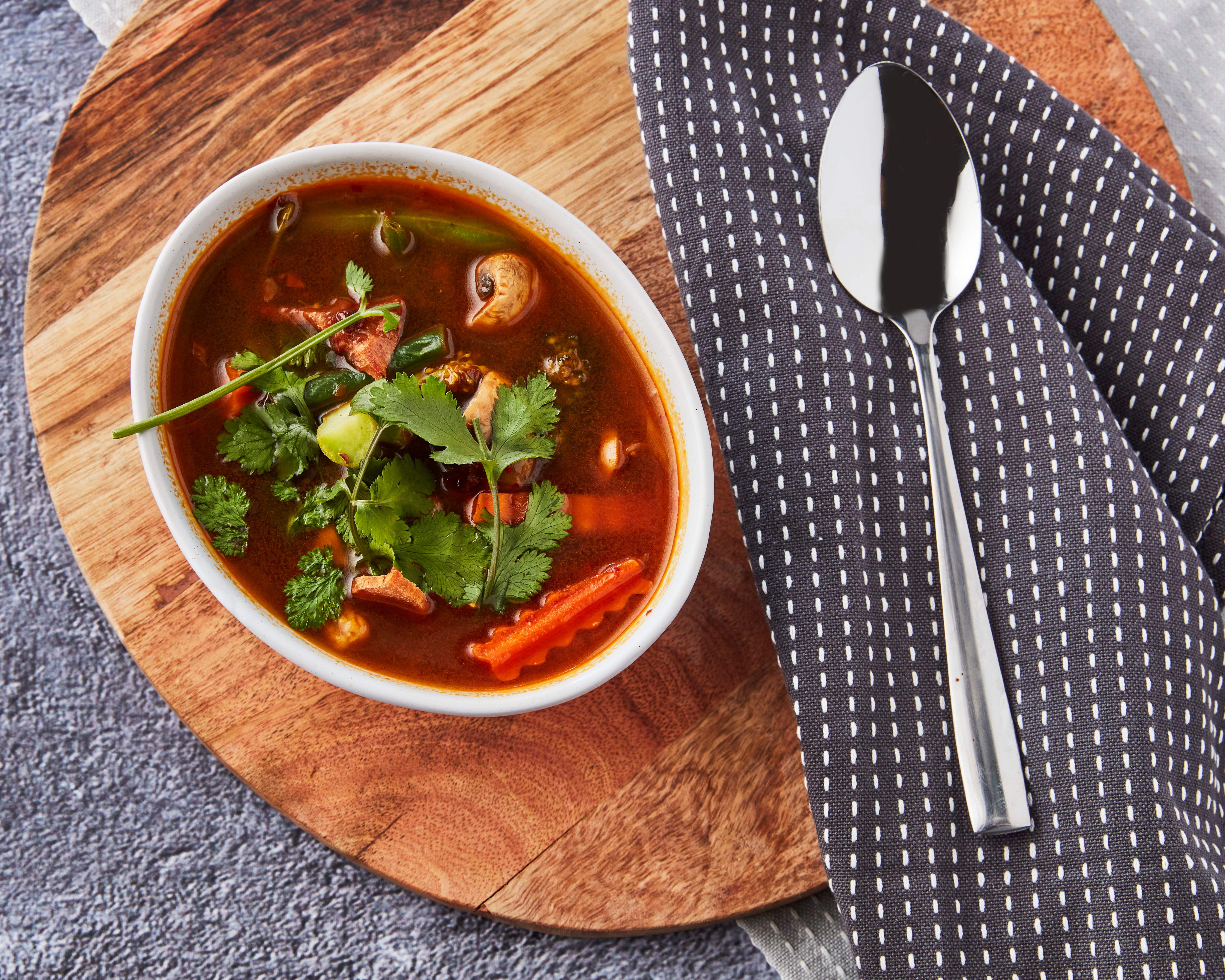 Vegan Tom Yum Soup