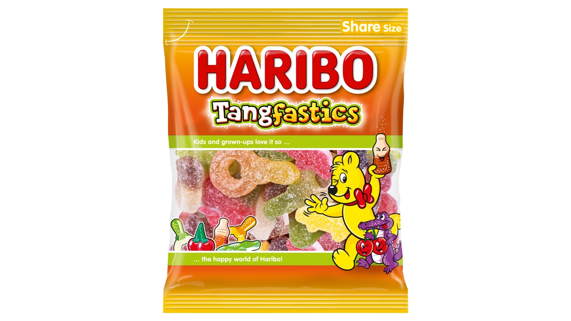 Haribo Tangfastics Sweets Sharing Bag 175g