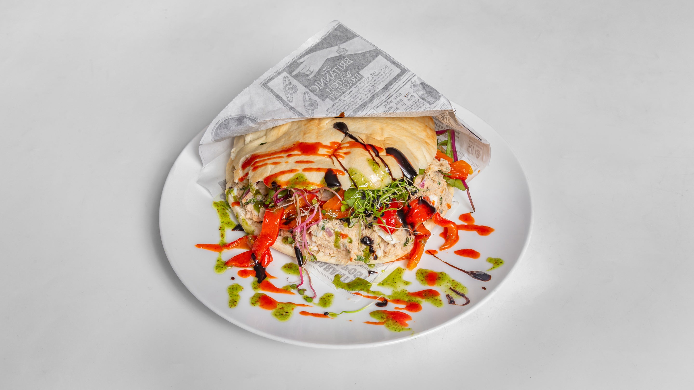 Sandwich Pita au Thon