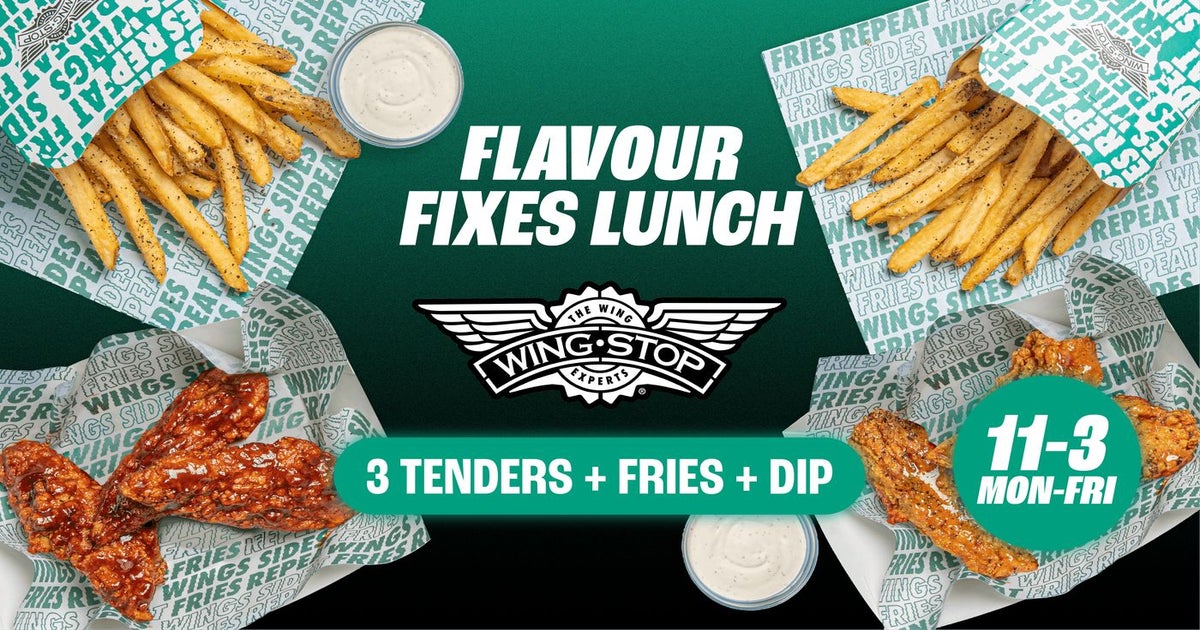 Wingstop - Glasnevin Dublin DK delivery from Cabra - Order with Deliveroo