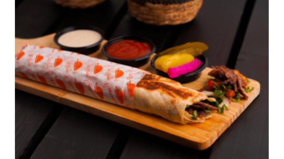 Rocket Meat Shawarma Sandwich