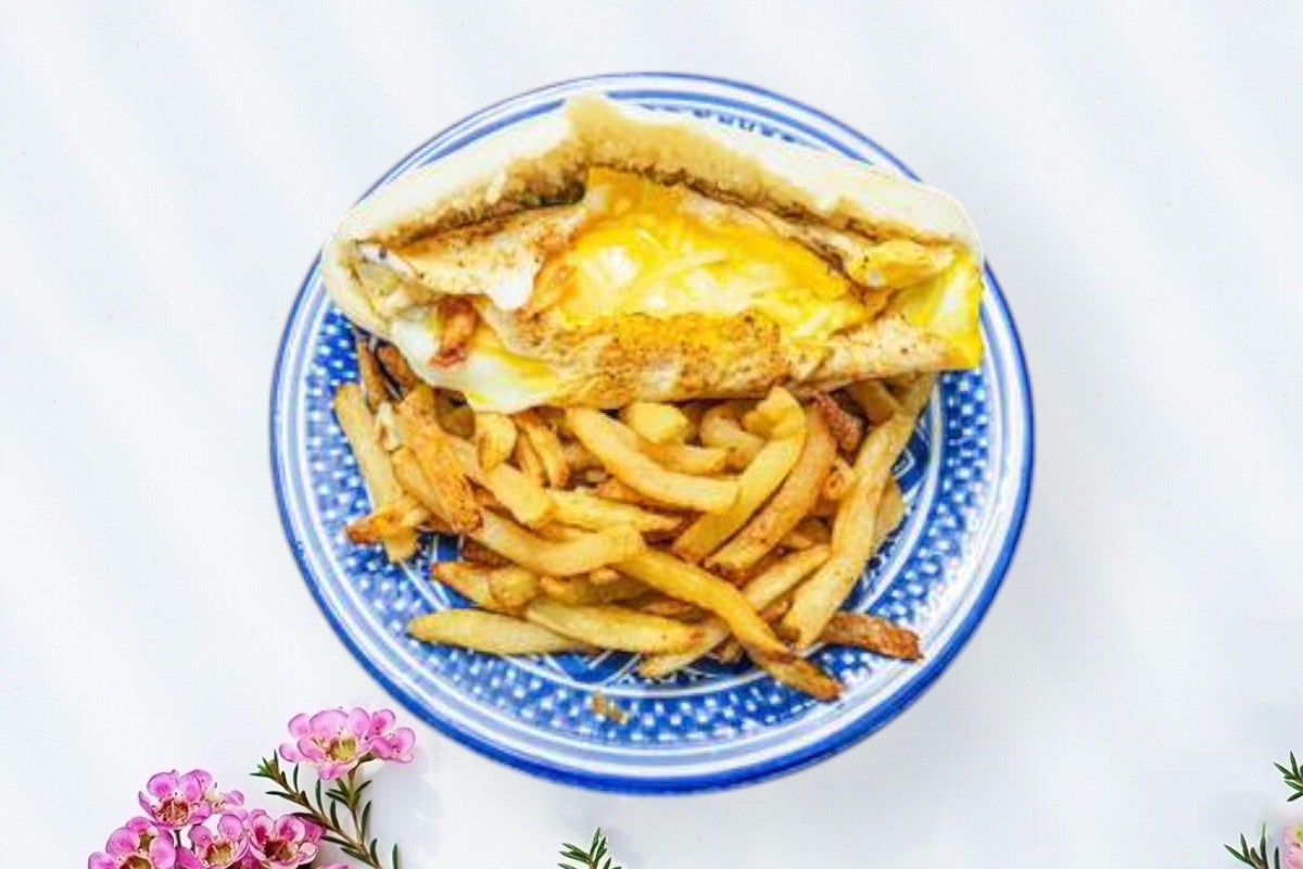 🥙Sandwich Omelette frite