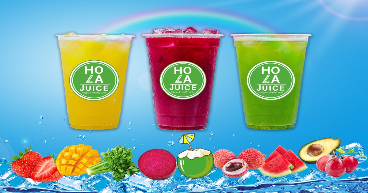 Holla Juice Bar Eunos MRT delivery from Paya Lebar Order with Deliveroo