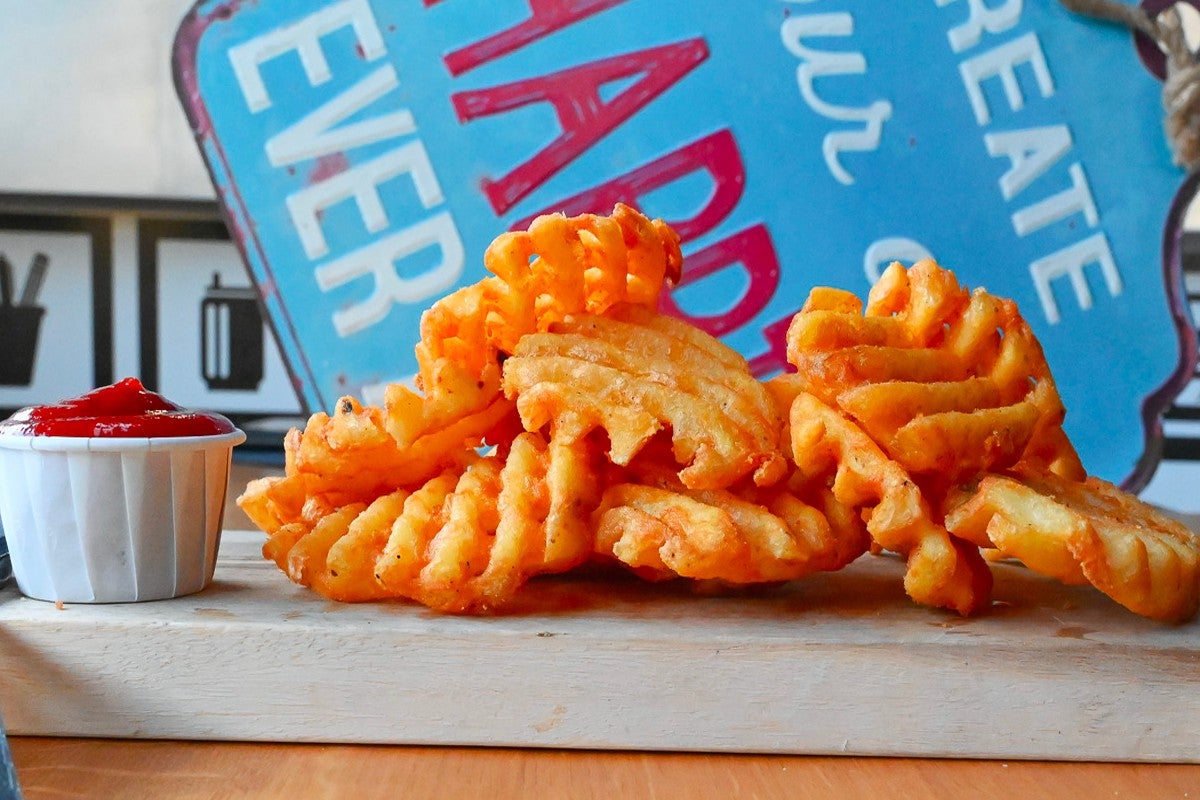 Waffle potatoes 🥔