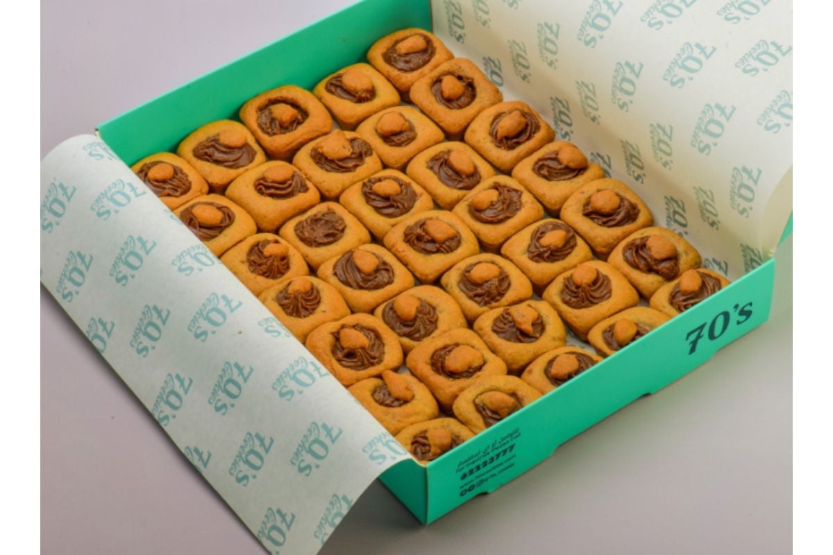 Nutella cookie bites small