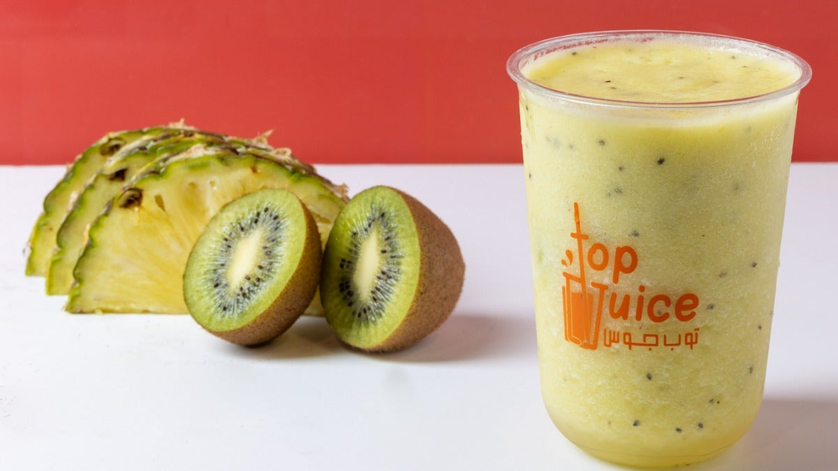 Fresh Kiwi Pineapple Juice
