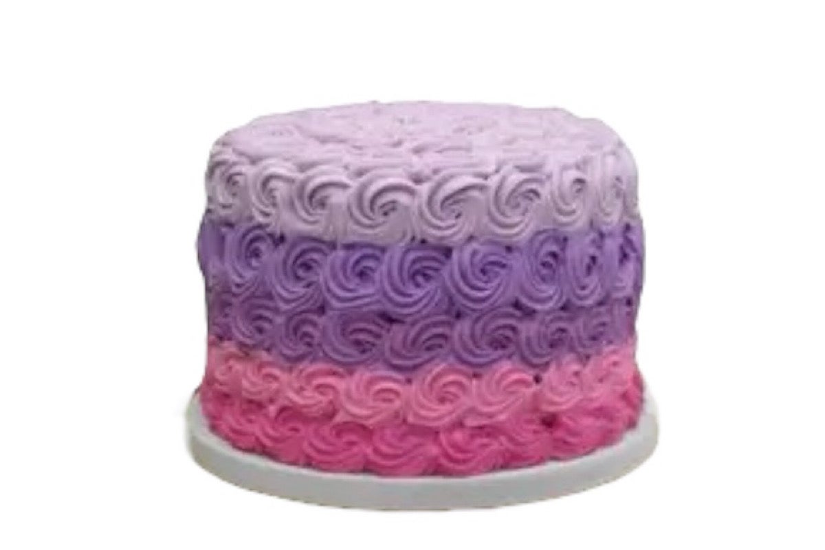 Ombre Pink Cake (6 Inches) (Serves 6-8 Persons)
