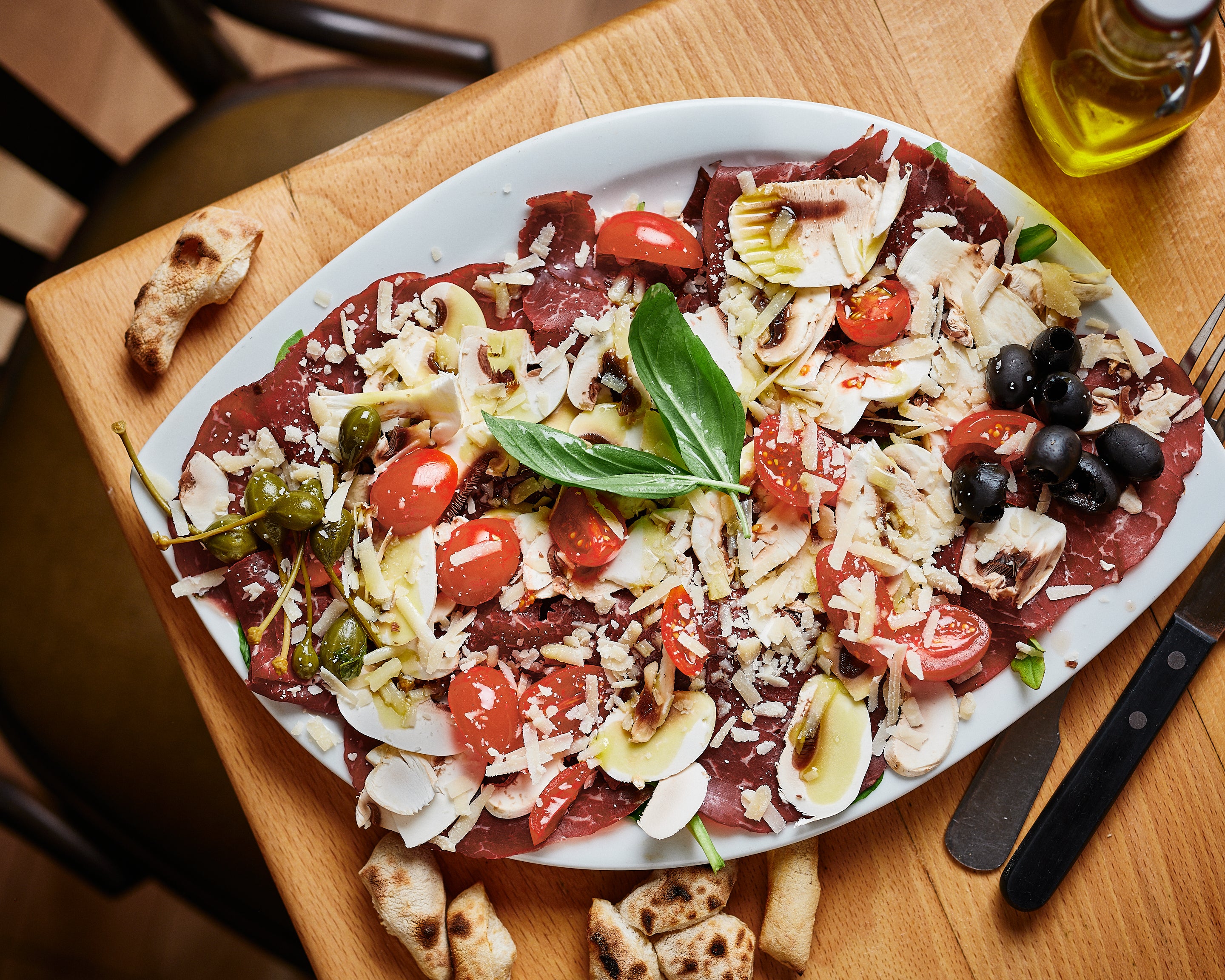 Carpaccio de Bresaola (boeuf)
