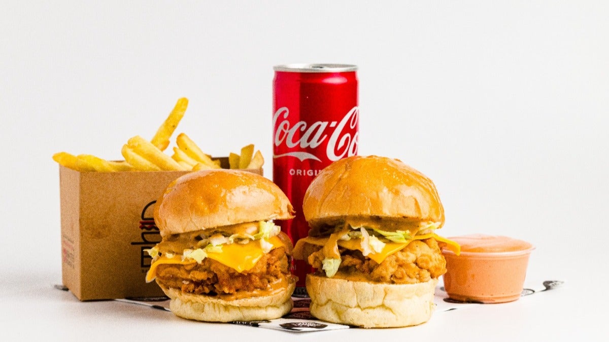 Crispy Chicken Slider Meal