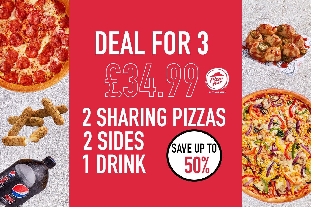 Pizza Hut Restaurants Harlow delivery from Templefields Order with