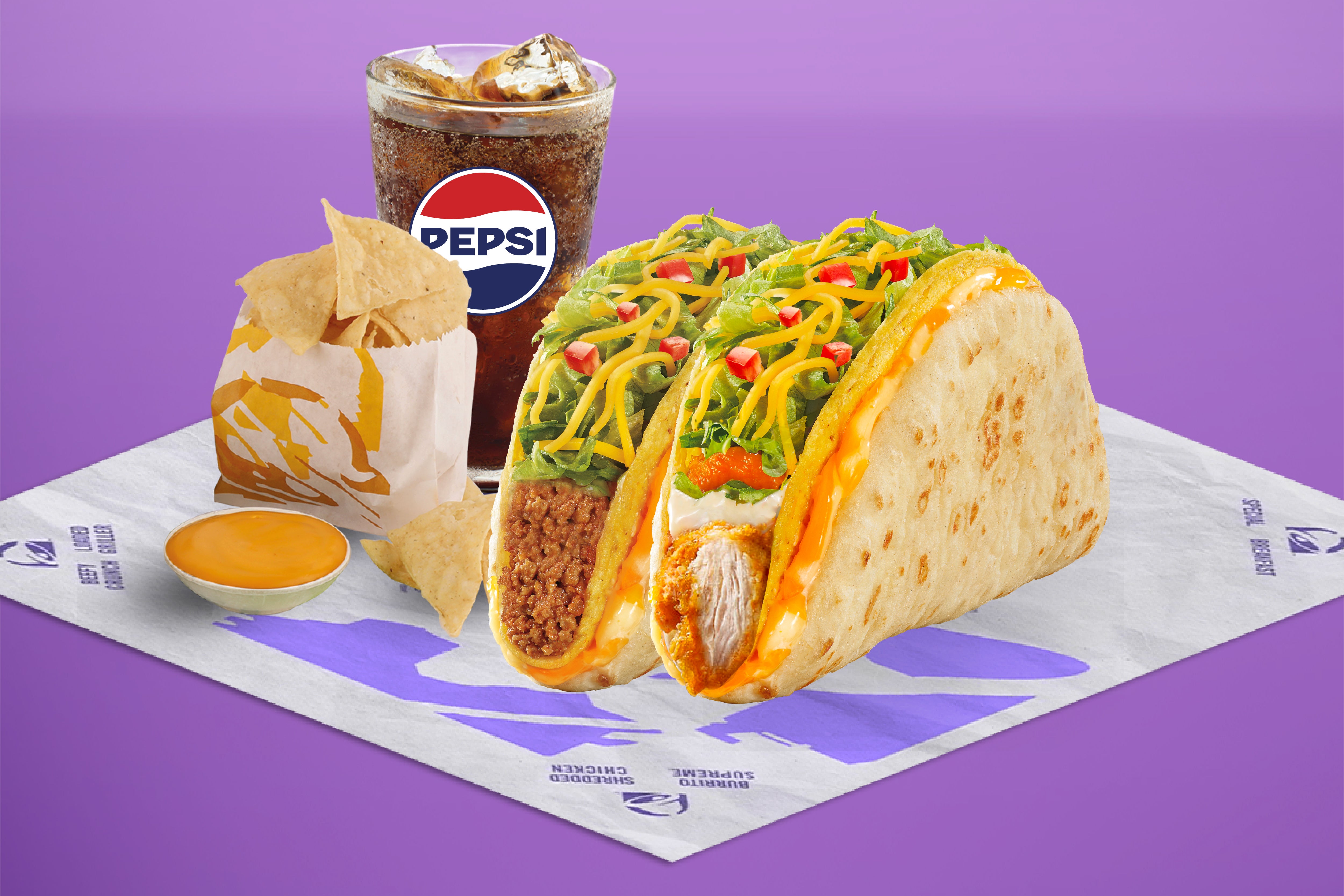 Cheesy Gordita Crunch Meal