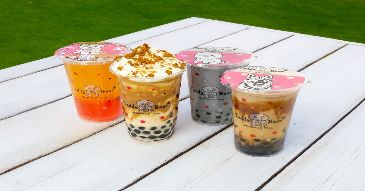 Teddy Bear Bubble Tea Worcester Park