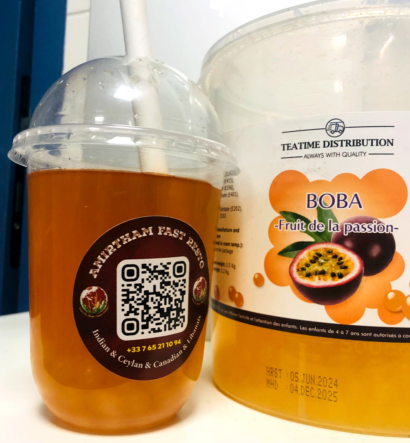 Jus De Bubble Tea  Passion 35 CL