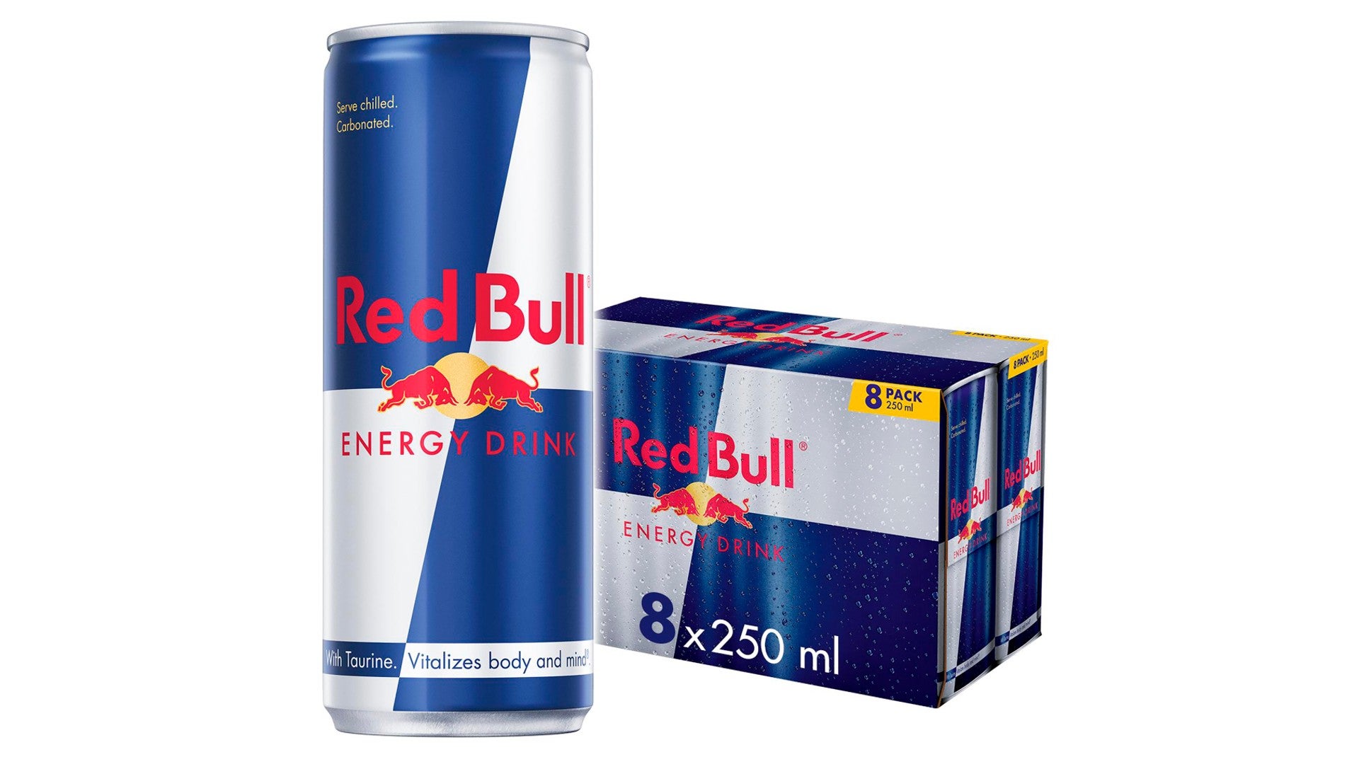 Red Bull Energy Drink 8X250ML