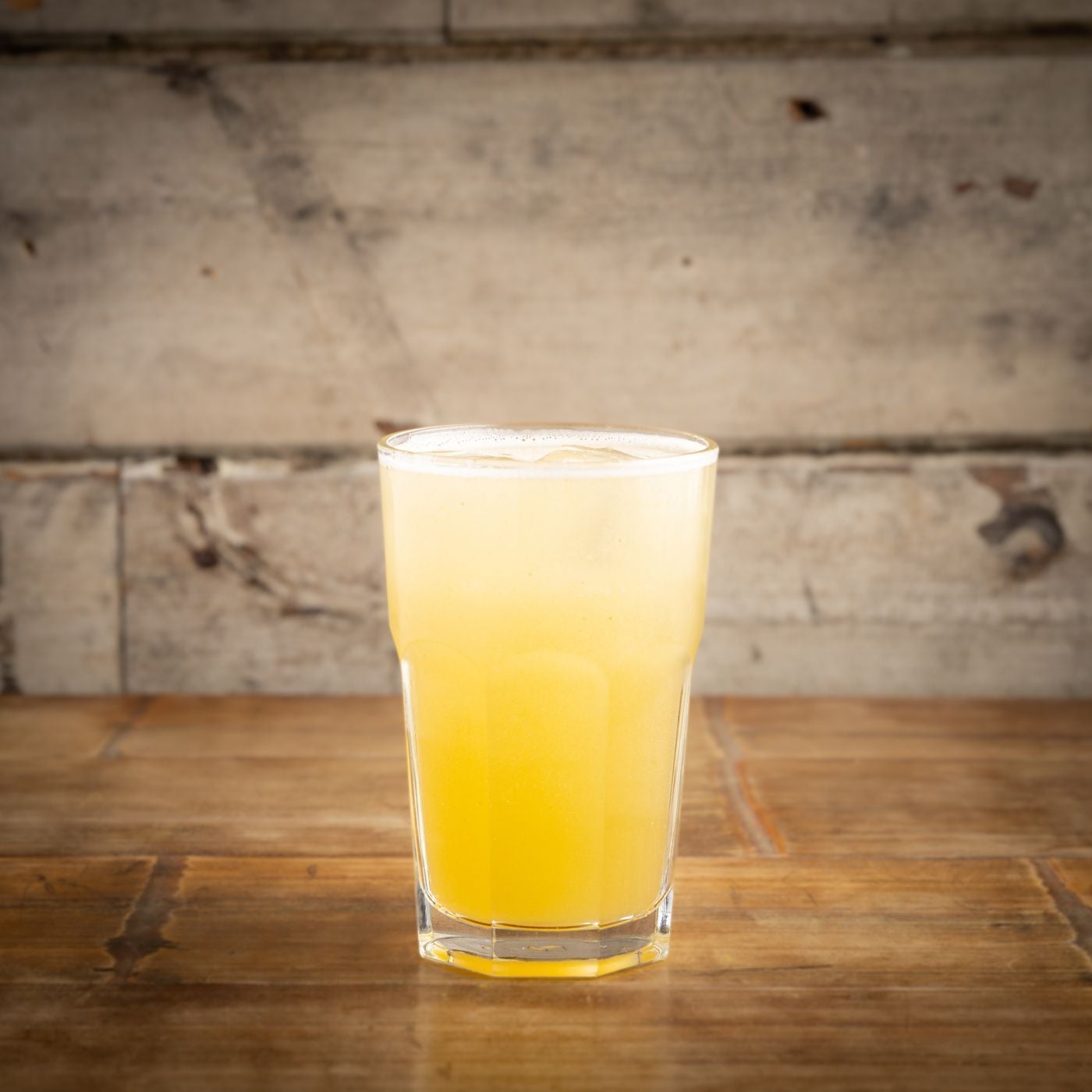 Coconut water with fresh pineapple juice