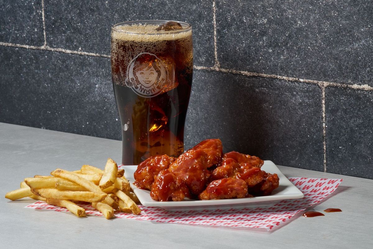 10 Piece BBQ Saucy Nuggets Combo - Large
