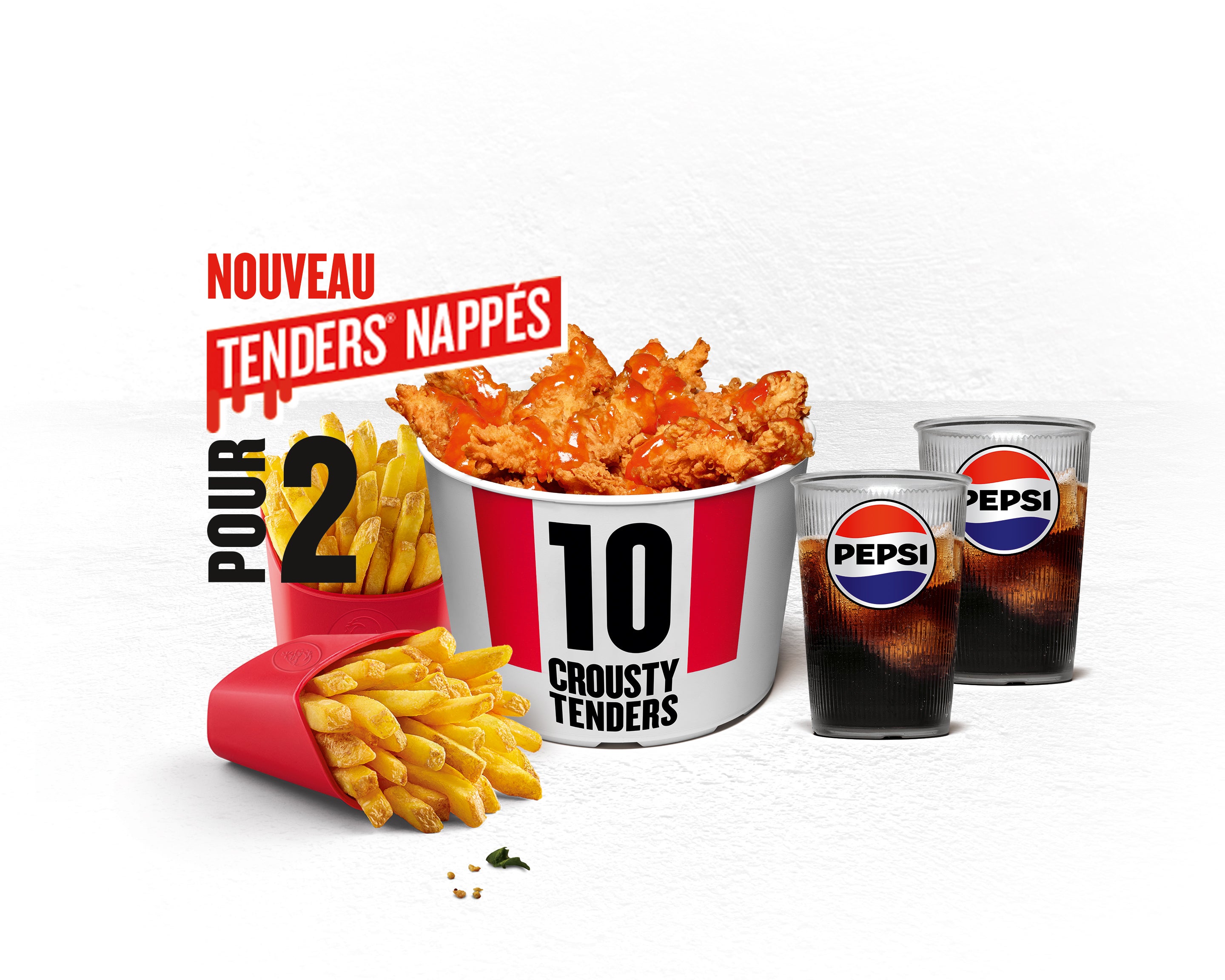 Menu Bucket Saucy Tenders® 10