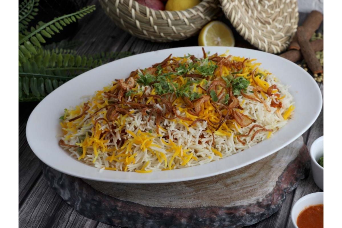 Boned chicken Biryani