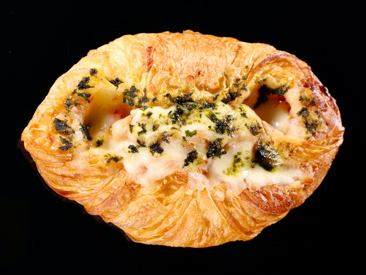 Mozzarella Open Faced Croissant