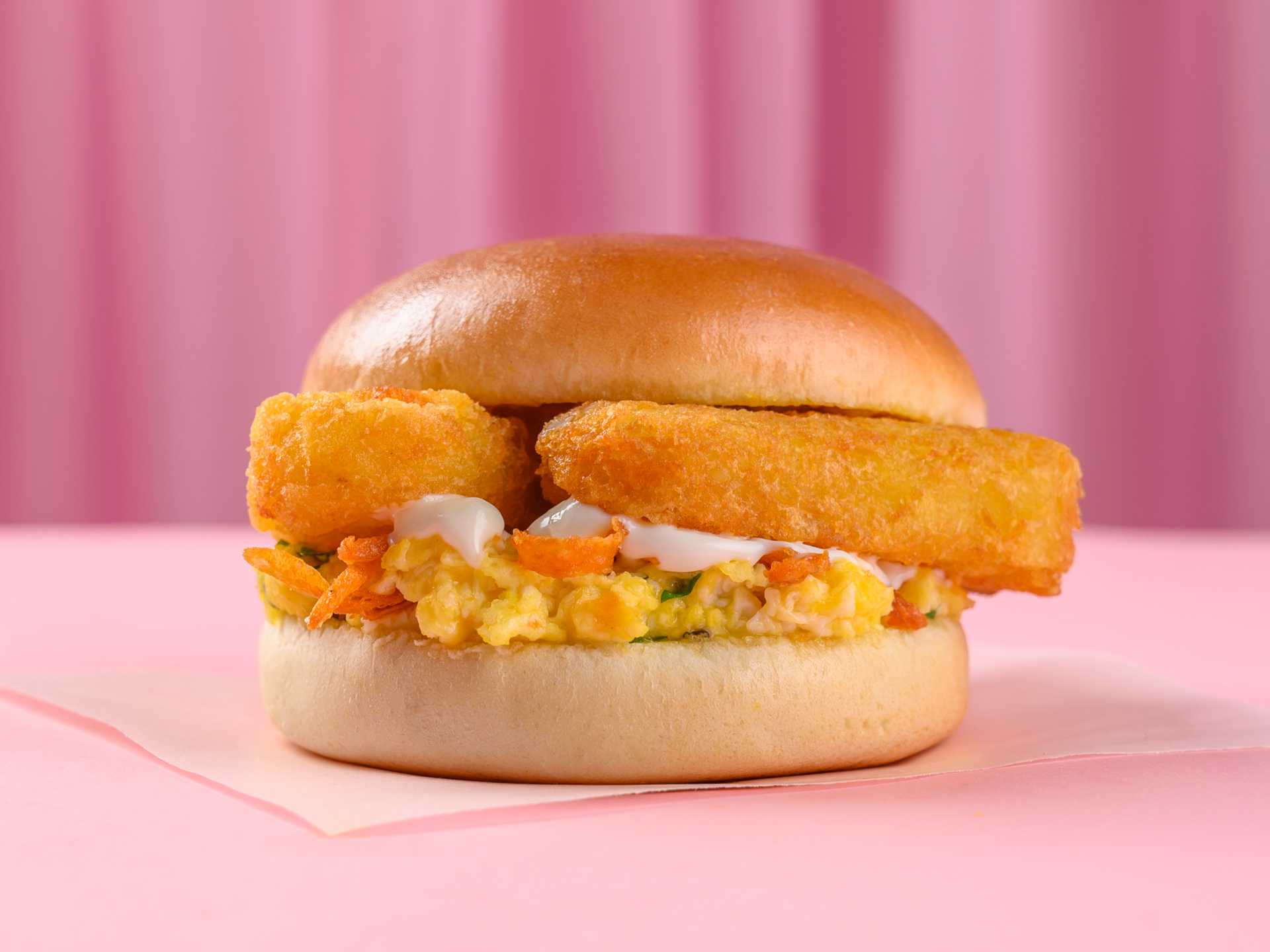 Hash Brown N Egg Bun