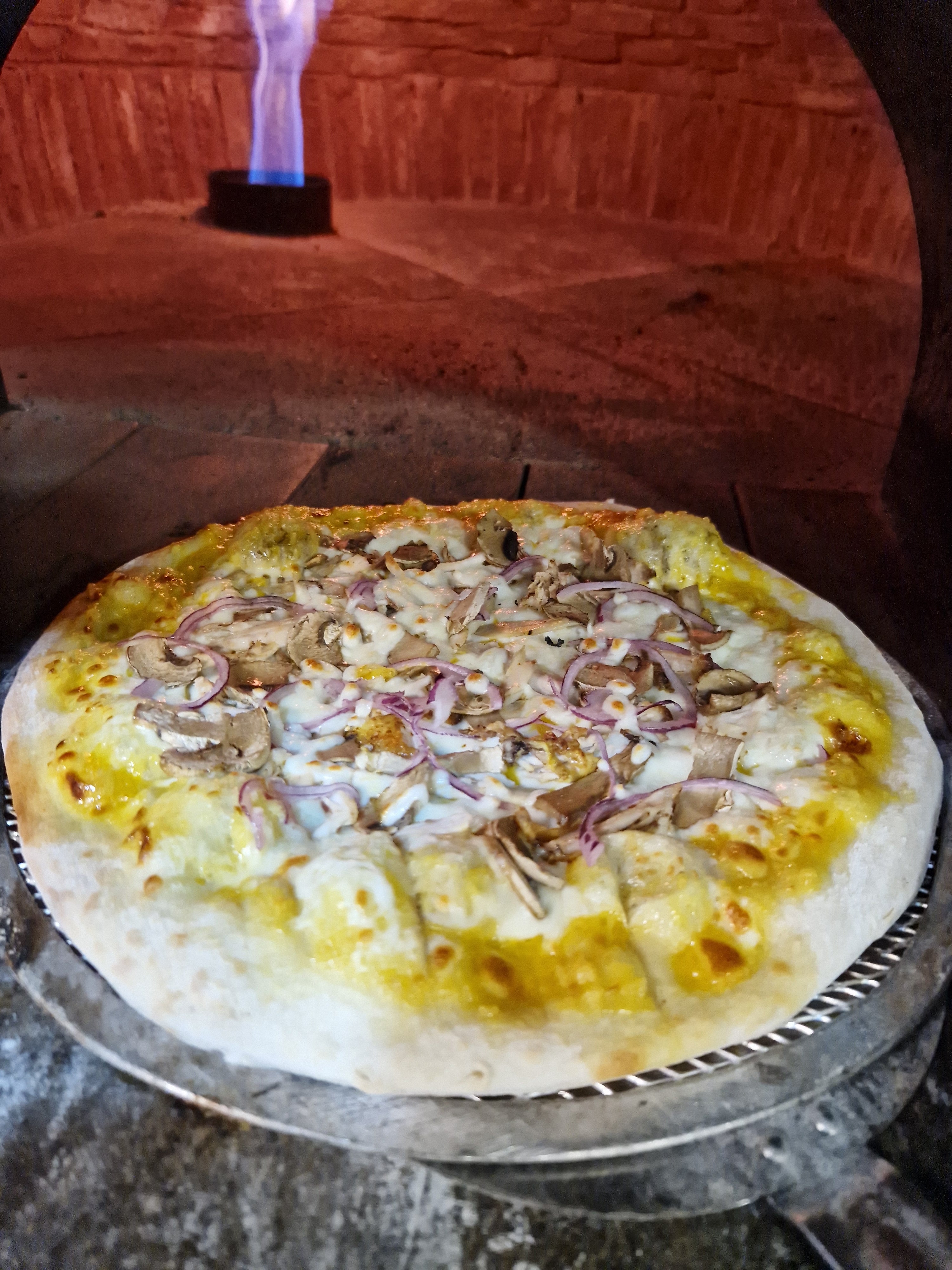 Pizza curry