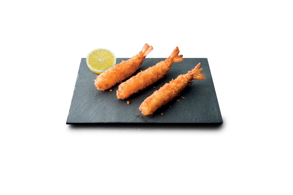 Crevettes tempura