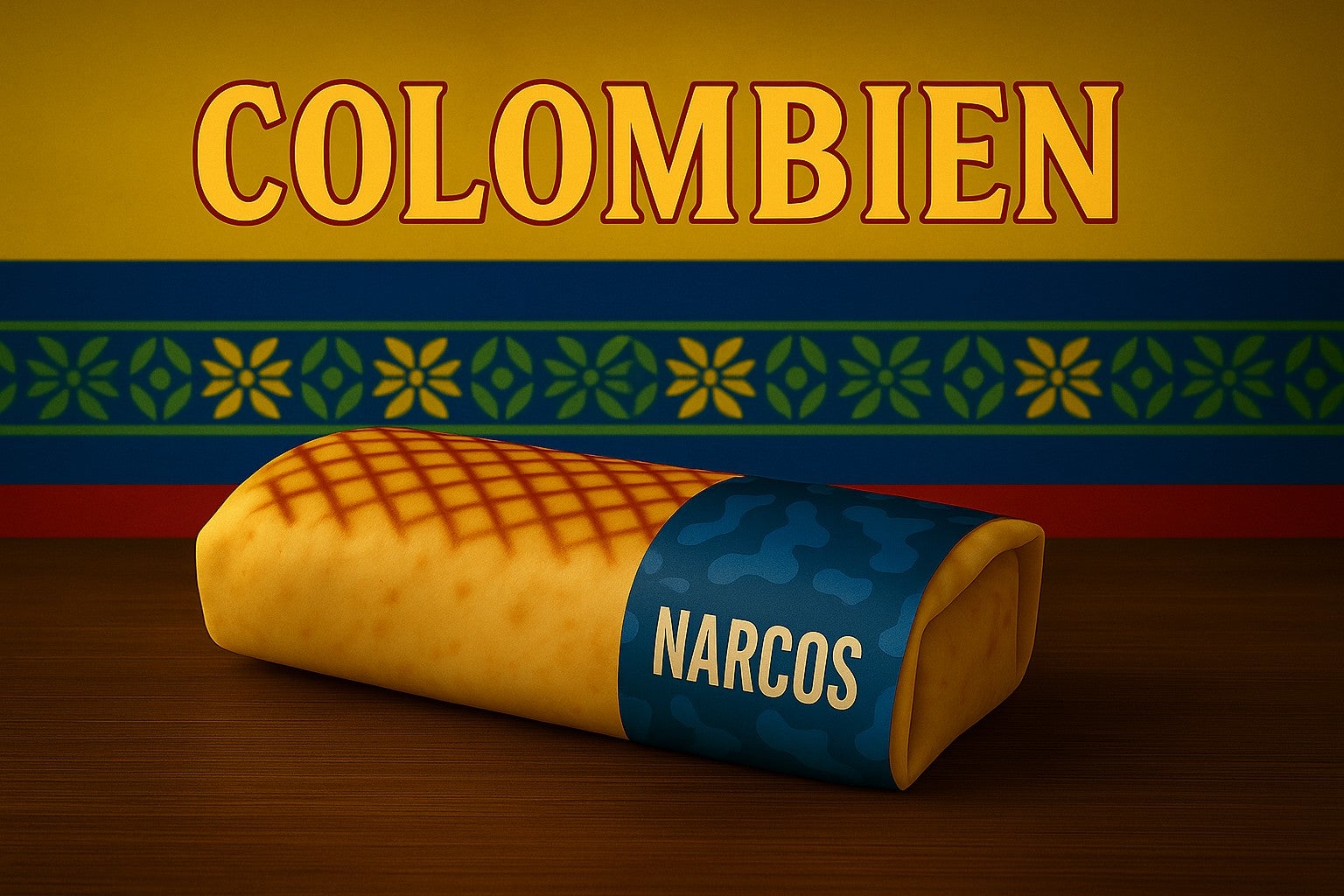 🌯 COLOMBIEN – Double croustillance 🇨🇴