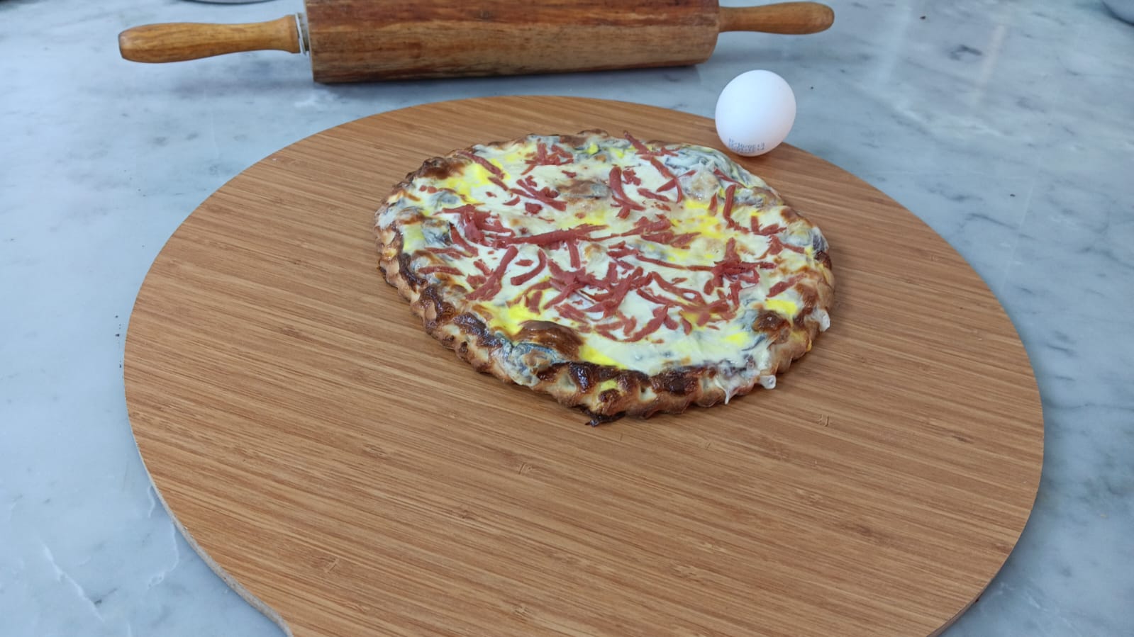 Mortadella eggs