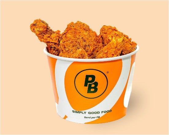 Bucket 4 Grosses Pièces