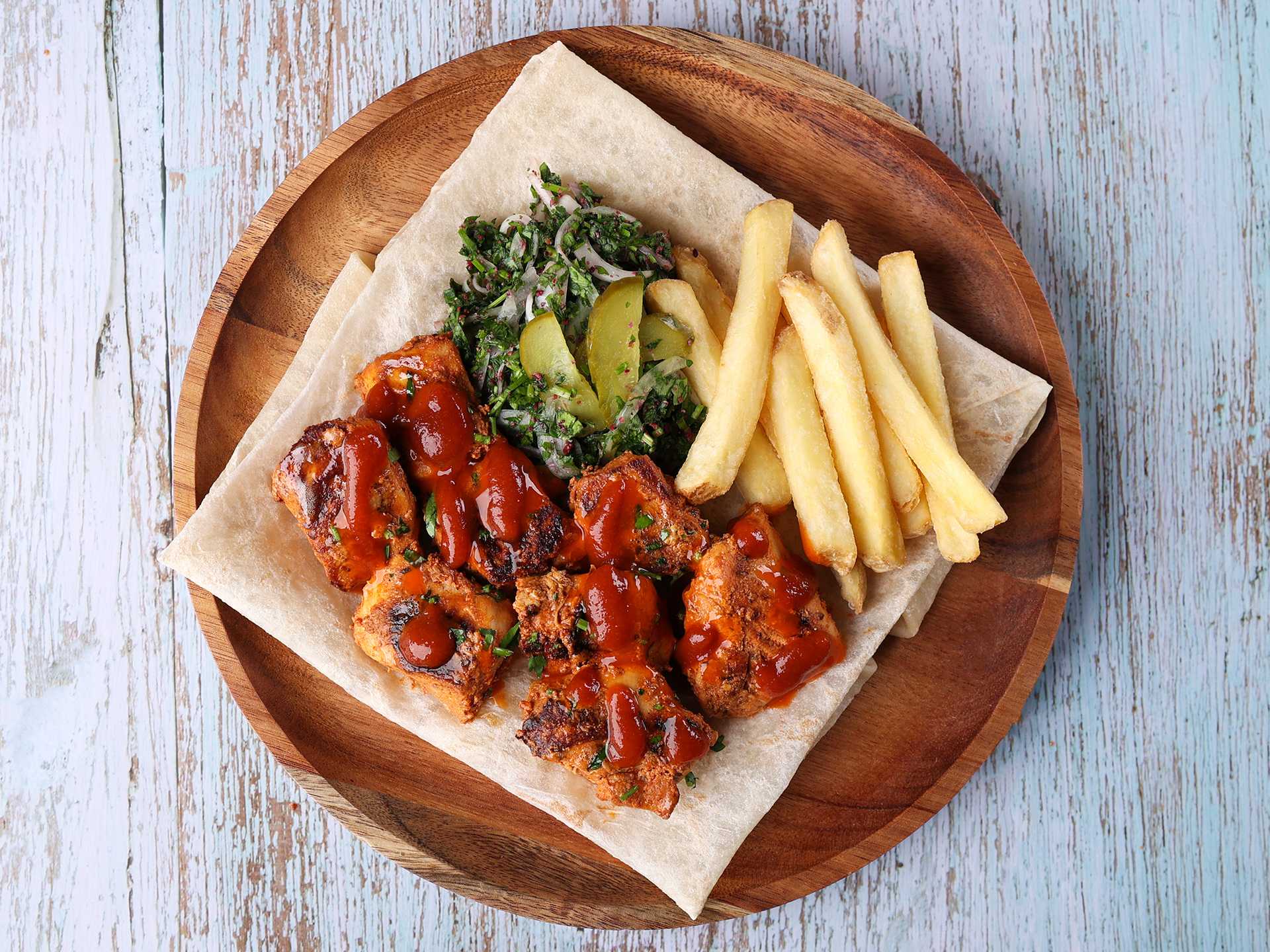 Sriracha Tawook Platter