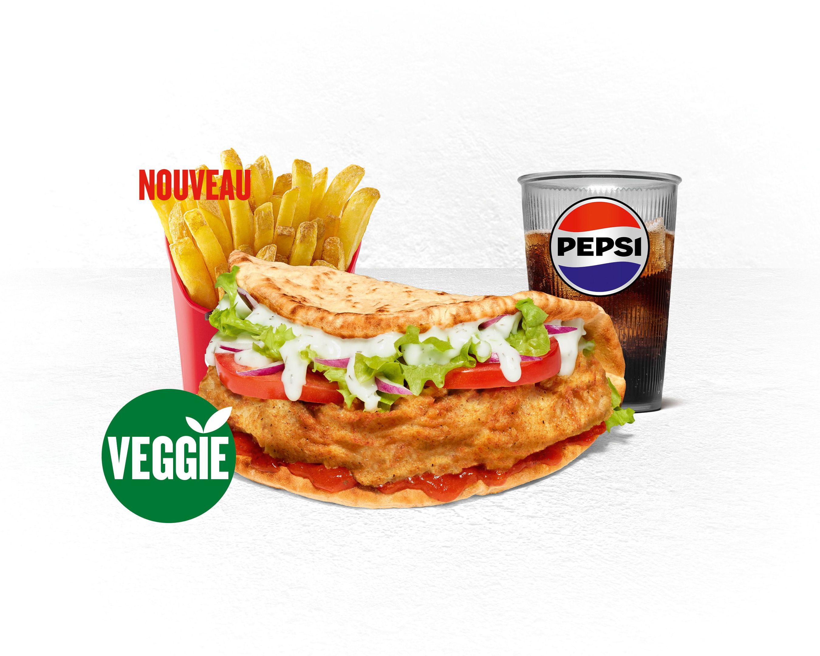 MENU CRISPY SANDWICH VEGGIE