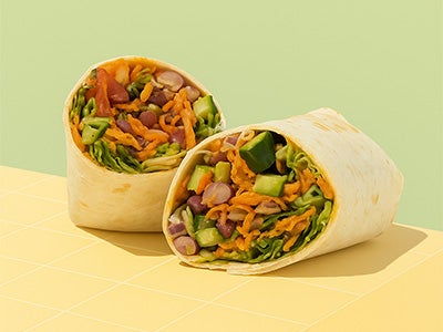 Spicy Veggie Wrap