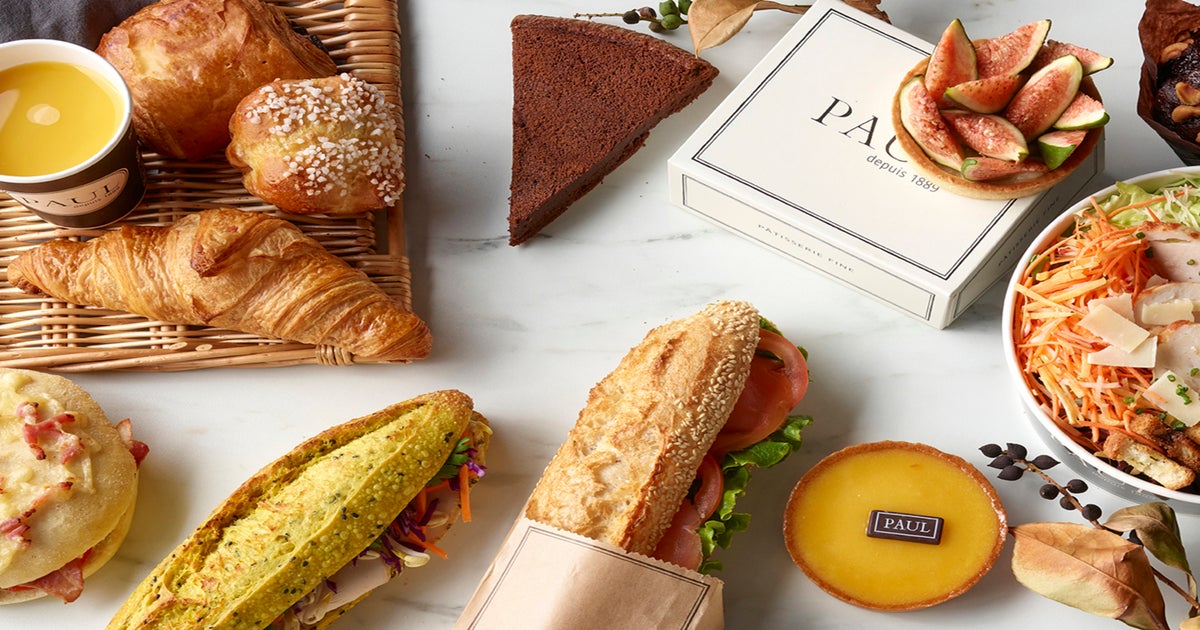 🥖 Boulangerie Paul 🥖 Delibes livre depuis Marseille Rue Paradis