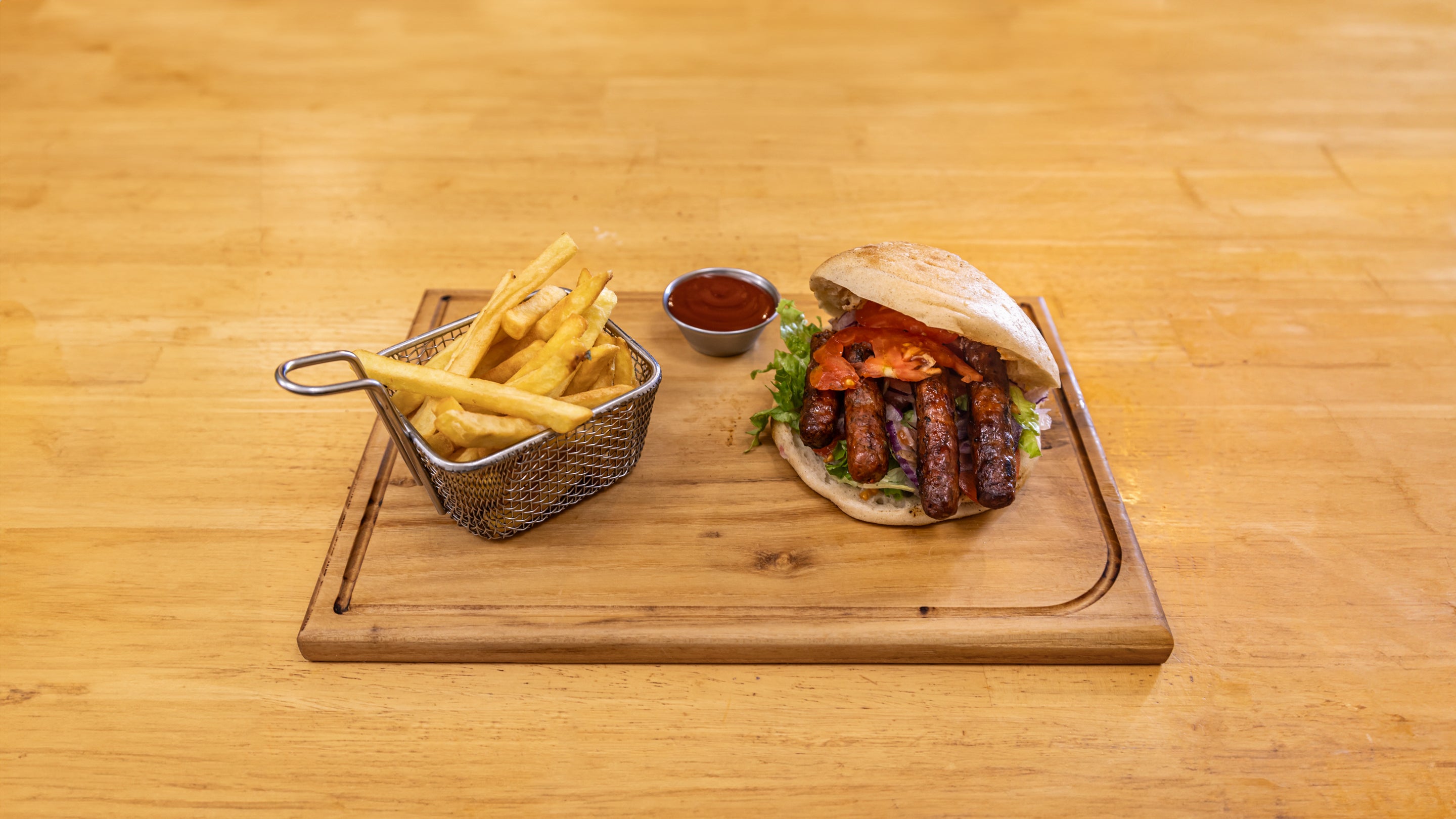 Menu  merguez bœuf