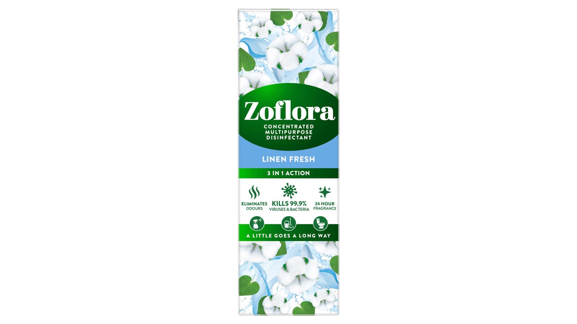 Zoflora Concentrated Multipurpose Disinfectant Linen Fresh 3 in 1 Action 250ml